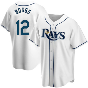 Shirts  Wade Boggs Tampa Bay Rays Stitched Jersey Size Mens Large